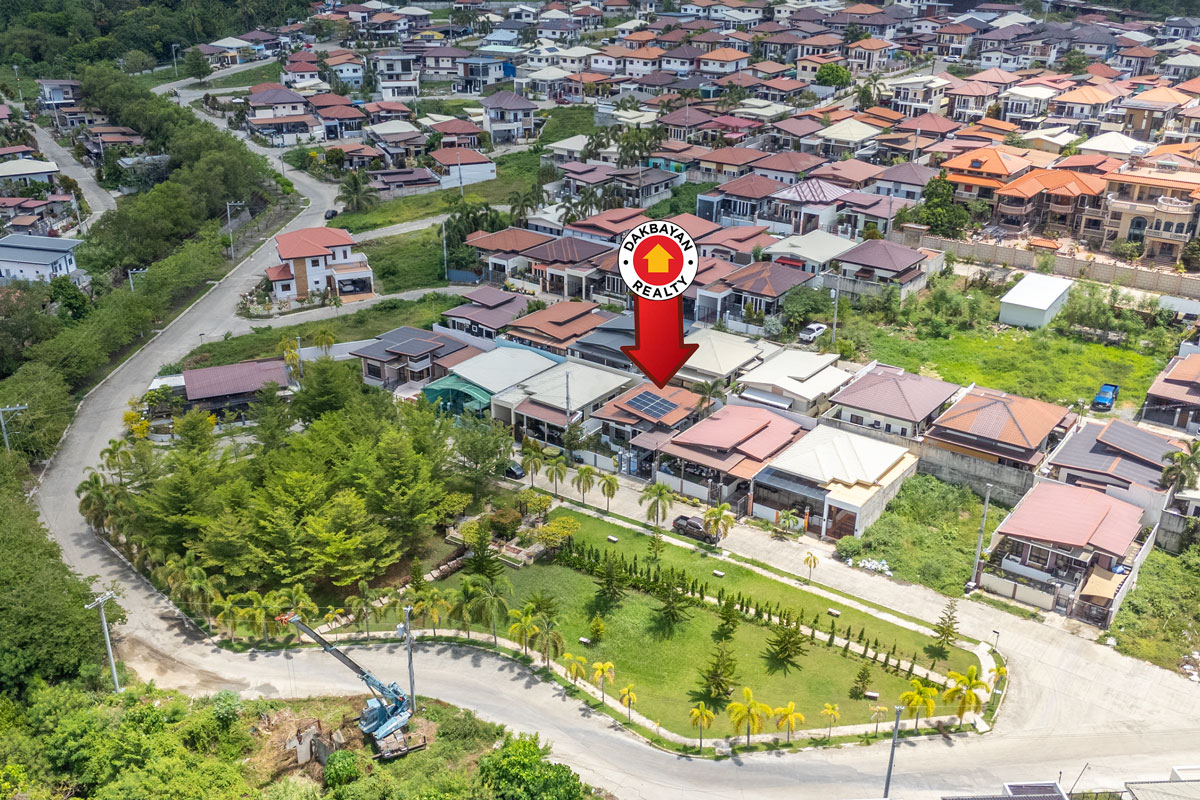 aerial photo of Bungalow House and Lot For Sale in Ilumina Estates Phase 2 Subdivision, Communal, Davao City